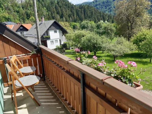 Erkély/terasz, SOBE U SIRRC in Selo pri Bledu