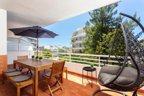 Balcony/terrace, Privilege Apartment Magnolia, Olhao in Olhao