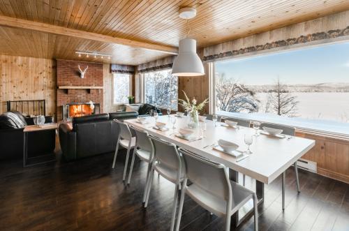 Konyha, Auberge du Lac-a-l'Eau-Claire in Saint-Alexis-Des-Monts (QC)