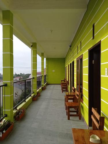Балкон/терраса, Kaesa Homestay in Берастаги
