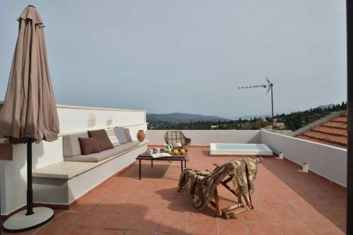 Villa Christini a luxury villa with amazing views in Fres