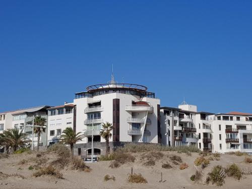 cap d agde 1 ere ligne résidence le Sunset