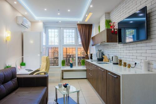 Jacuzzi Sauna Luxury Spa Apartment, Kiew (Foto 7)