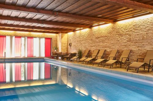 Úszómedence, Flair Hotel Dobrachtal in Kulmbach
