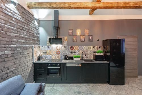 Konyha, Residence IRON CUBE in Karlovy Vary Városközpont