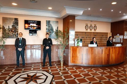 Foyer, River Palace Hotel in Atyrau