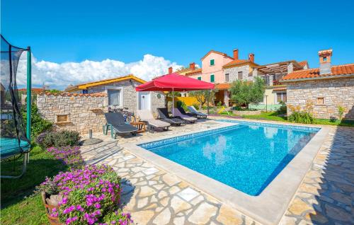 Amazing Home In Golubovo With 4 Bedrooms, Wifi And Outdoor Swimming Pool - Mednjan