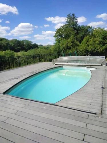 Chalet d'une chambre avec piscine partagee sauna et jardin clos a Louatre - Location, gîte - Louâtre