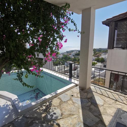 Zentrales Ferienhaus Bodrum Bogazici fur min. 6 Personen Meeraussicht