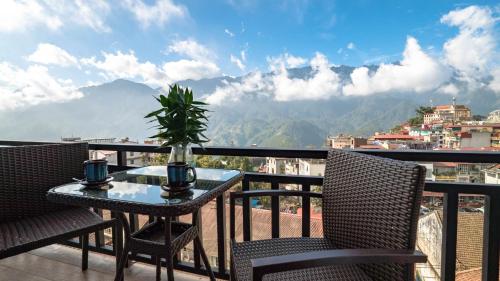 Balcony/terrace, Sapa Horizon Hotel in Sapa