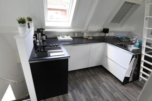 Cocina, Appartement Klein Waldeck in Velp