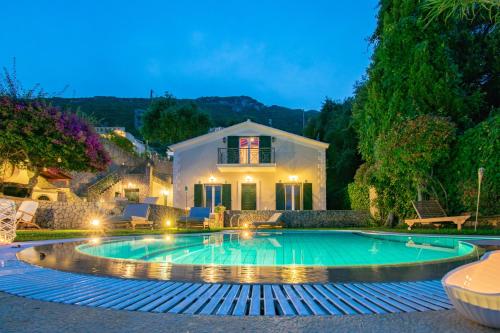 Corfu Beachfront Villa Benele gîte à louer Stavrós