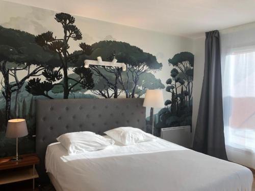 1 double bed