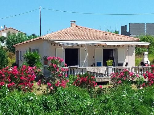 House with 3 bedrooms in Poggio Mezzana with wonderful mountain view and enclosed garden 3 km from the beach Poggio Mezzana