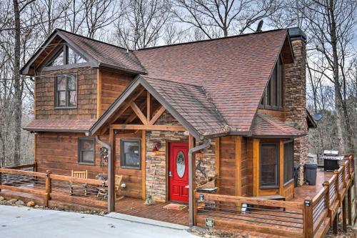 Charming Blue Ridge Getaway with Hot Tub and Fire Pit! - main image