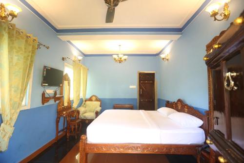 1 double bed