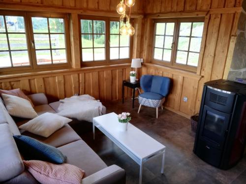 Közös társalgó / TV, Domek w Górach Chatka Rogasiowa (Domek w Gorach Chatka Rogasiowa) in Rytro