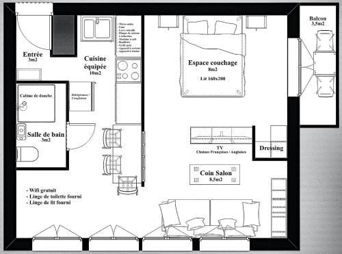 Studio Lessy - Centre village - AravisTour 5