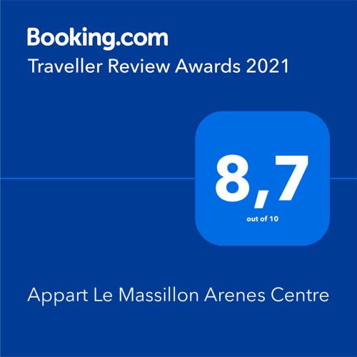 Appart Le Massillon Arenes Centre - Location saisonnière - Nîmes