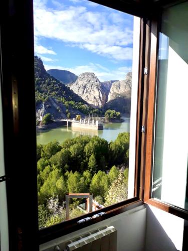 Duplex Room with view to Caminito del Rey