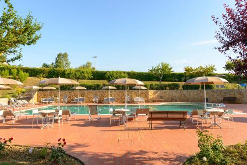 Piscina, Hotel Sovestro in São Gimignano