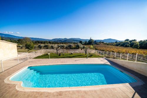 Mas climatisé pour 8 personnes avec vue sur le Mont Ventoux - Location saisonnière - Vaison-la-Romaine