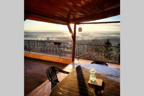 Vue panoramique sur le vignoble