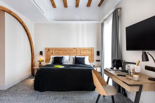 Cal Roure Boutique Hotel Room Type - Deluxe Double Room with Balcony