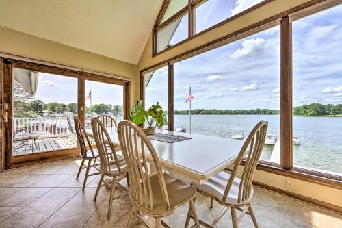 Lakehouse with View Dock Sunroom and 2 Decks! - image 6