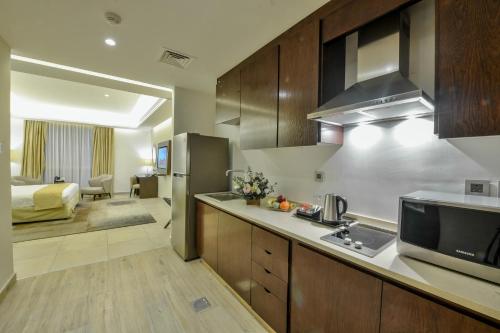 廚房, 市區公寓酒店 (Downtown Hotel Apartment) in 安曼舊城區