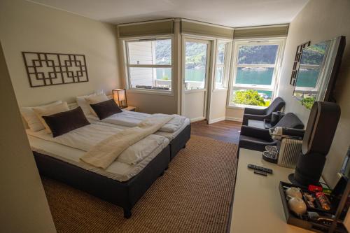 Double or Twin Room with Fjord View