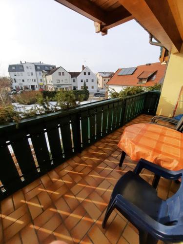 Balkon/terasa, Pension Werle in Neustadt an der Donau