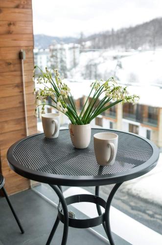 balkong/terrass, The Valley Bakuriani MountInn in Bakuriani