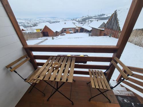 Erkély/terasz, Flori Haus Saschiz in Saschiz