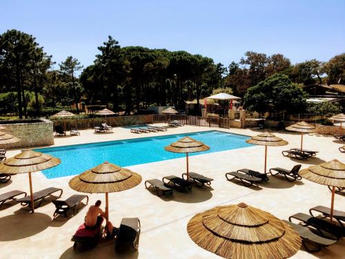 Kilátás, Camping Campo Di Liccia in Bonifacio