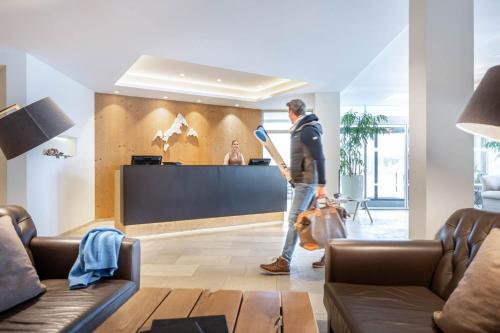 Előcsarnok, Sporthotel Silvretta Montafon in Gaschurn