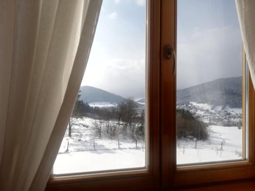 Family Room with Mountain View