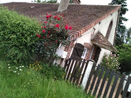Maison ancienne rénovée, environnement champêtre gîte à louer Arville