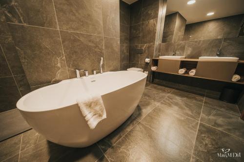 浴室, Lake Hill Karkonosze Apartments in 索斯諾夫卡