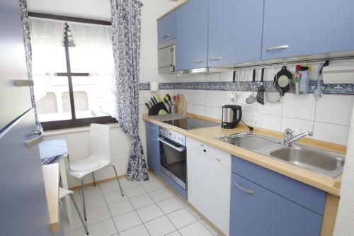 Kitchen, Ferienstudios Familie Harnier in Hofbieber