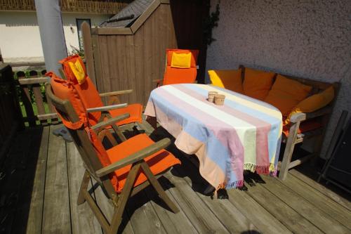 Balcony/terrace, Ferienstudios Familie Harnier in Hofbieber