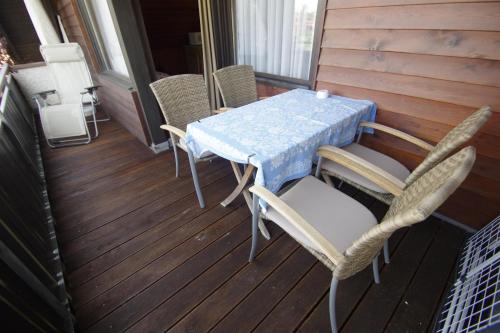 Balcony/terrace, Ferienstudios Familie Harnier in Hofbieber