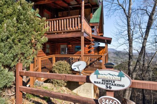 Exterior view, Simply Breathtaking #36 in Pigeon Forge Suburbs