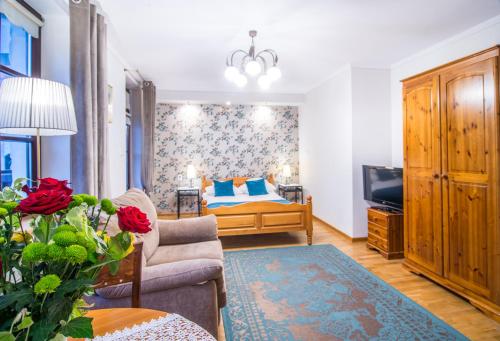 1 double bed, 1 sofa bed
