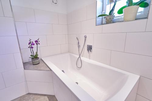 Badkamer, Bergblick Acht Mondsee in Innerschwand am Mondsee