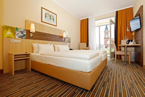 Erkély/terasz, Kurpark-Hotel in Bad Durkheim