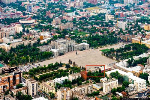 Самара центр ПЛОЩАДЬ КУИБЫШЕВА - А