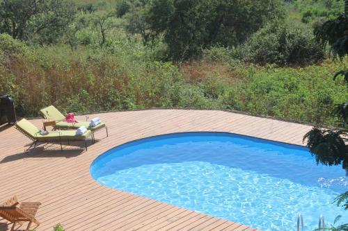 Swimmingpool, La Fora Ecolodge in Sao Filipe