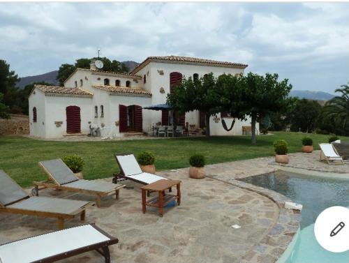 Villa sur 15ha vue Golfe d’Ajaccio gîte à louer Sagone