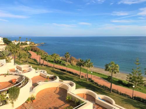 ระเบียง/ชานเรือน, Beach apartment Bermuda Beach 7 in บวยนาส โนเชส